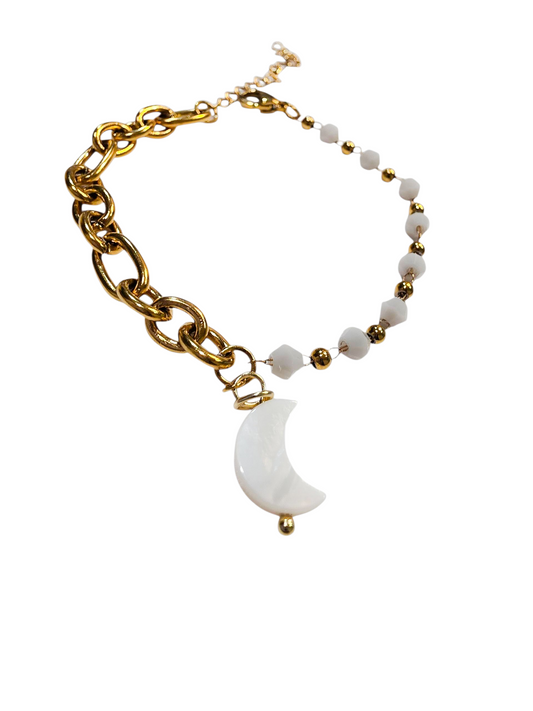 Grey Moon Bracelet