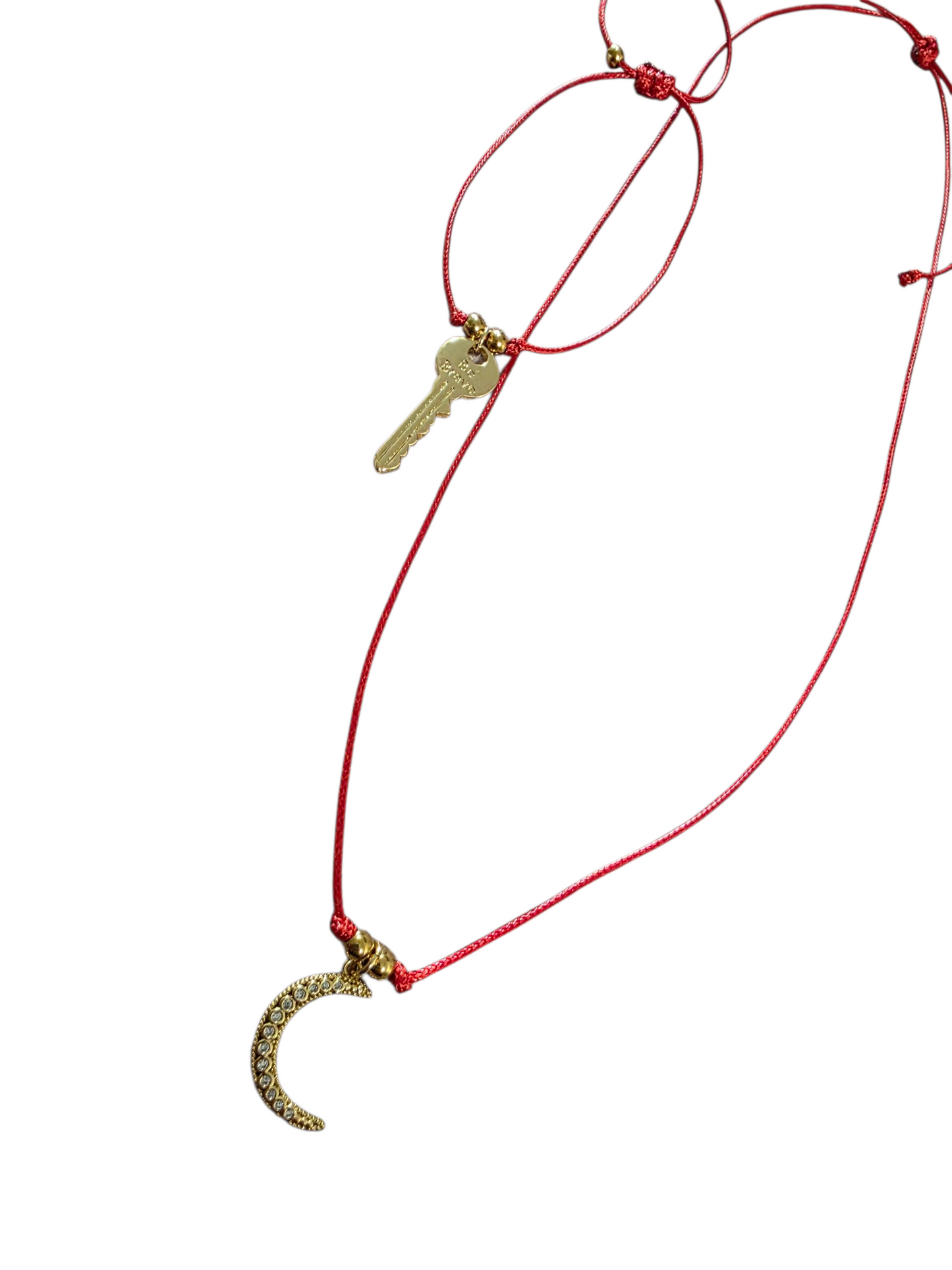 Thin Red Thread necklace