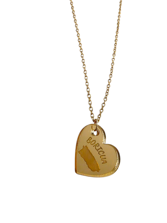 Amo ser boricua Necklace