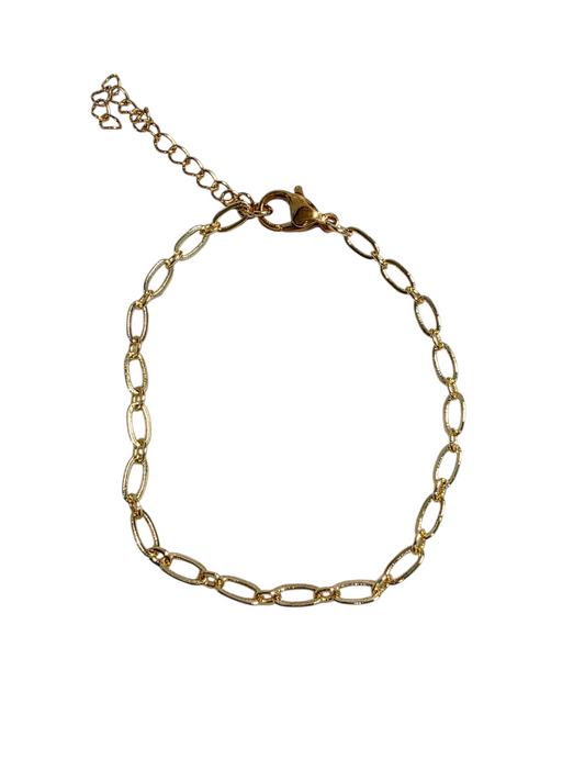 Mini Oval Chain Bracelet