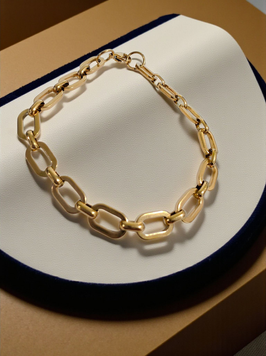 Gold Statement Bracelet