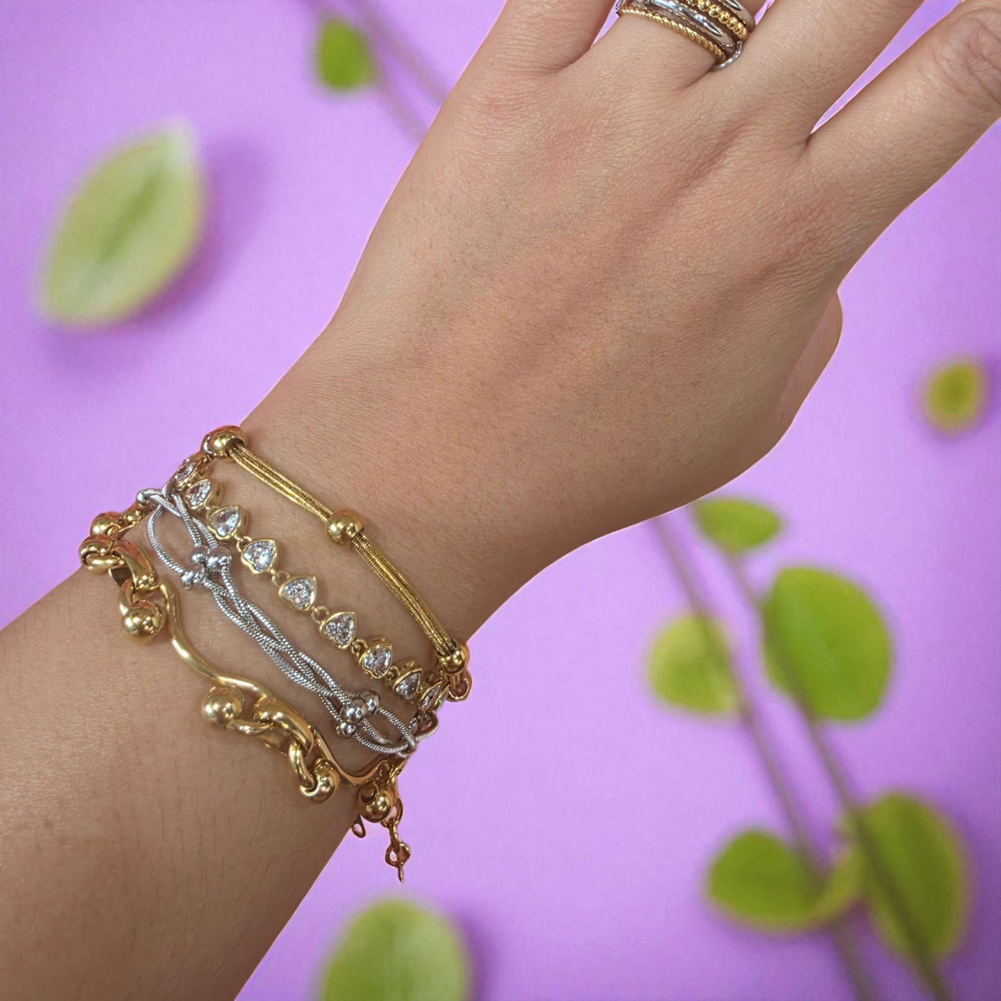 Ball Gold Bracelet