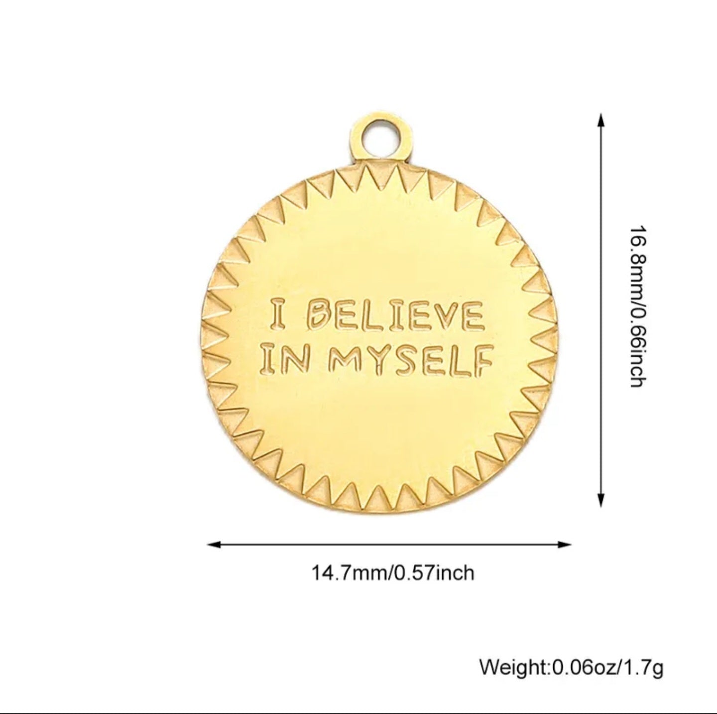 Believe in myself Charm