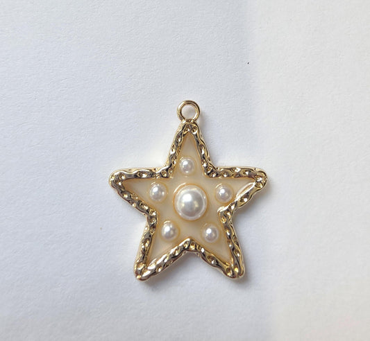 Star pearl charm