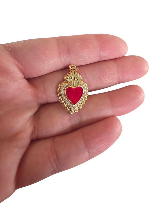 Sacred Heart charm