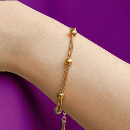 Ball Gold Bracelet