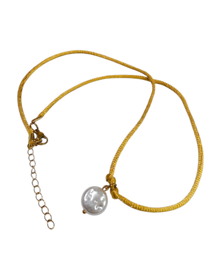 Pearl fall necklace